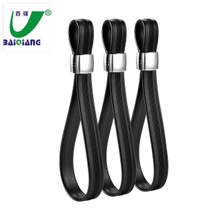 Hot Sale Factory Price Advertising PVC Coated Nylon Webbing Black Bus Grab Handle Strap for Buses