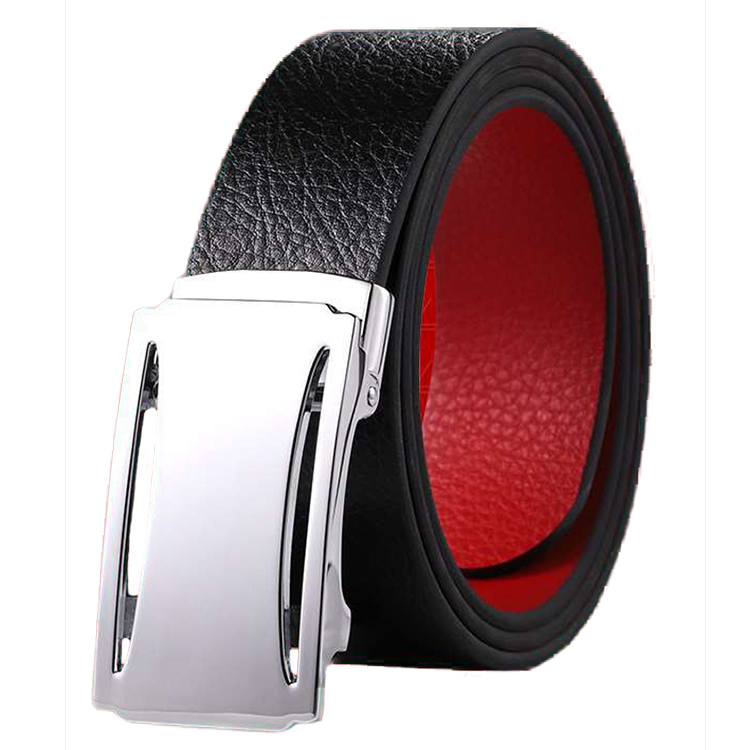 High Quality Wholesale Casual Brown Automatic Genuine Replacement Men Leather Belt Strap