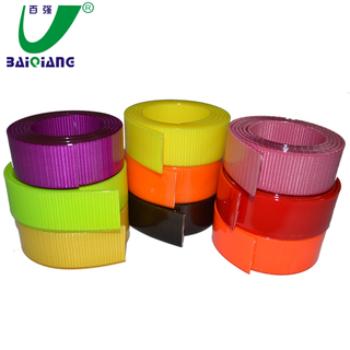 6mm and 8mm Casual Cotton Label Nylon Canvas Belt Webbing Silicon Printing Webbing