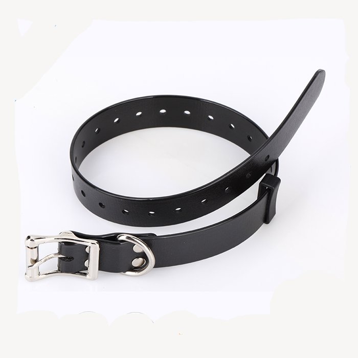 Waterproof Hot Desigh Fashionable Sublimation Black TPU Rubber Webbing Coated Plastic Dog Training Collar