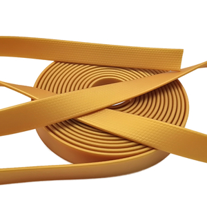 20mm Heavy Duty Heat Transfer Printed PVC Coated Polyester Elastic Cotton Webbing 