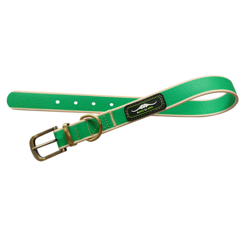 Waterproof 1 Inch PVC Day Glow Needlepoint Fabric Military Personalised Dog Collar