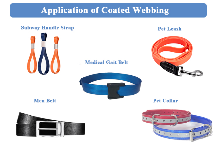 High Visibility Reflective Rubber bing Band for Dog Collar Leashes