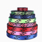 38mm and 40mm Decorative Wide Custom Printed Woven Elastic Nylon Cotton Tubular Webbing Strap for Bags
