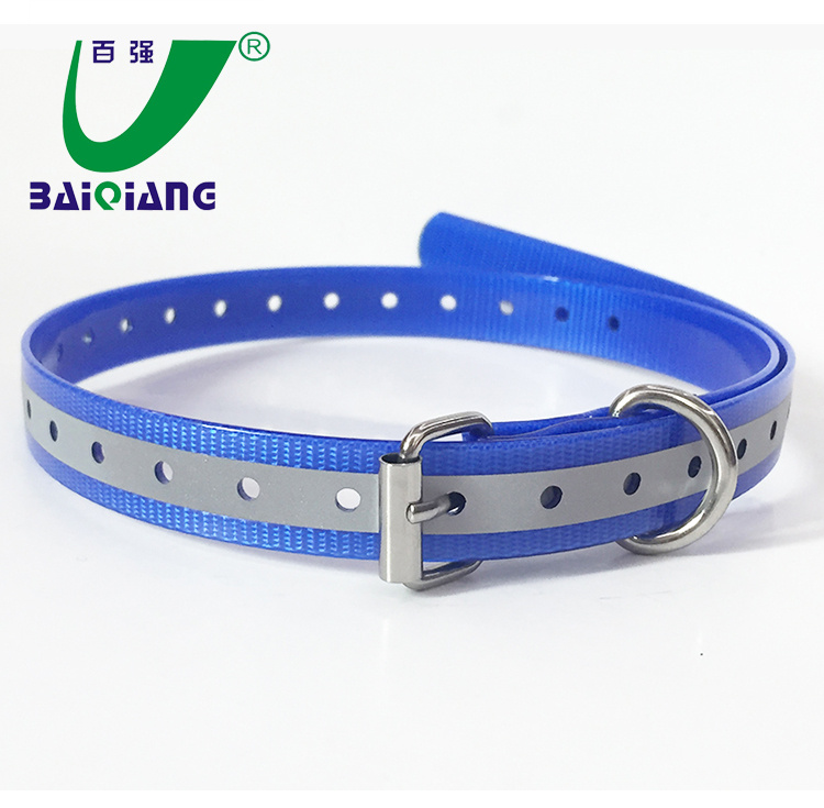 Amazon Ebay Good Quality OEM Classic Solid Noctilucent Reflective Pet Dog Collar for Night Safety